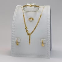 طقم وردة ذهب عيار 21