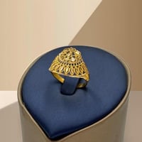 خاتم ذهب عيار 21