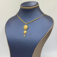 عقد كرسي جابر ذهب عيار 21