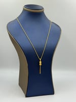 عقد ذهب عيار 21