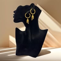 حلق ذهب عيار 22