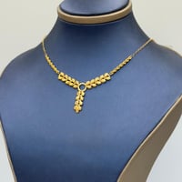 عقد غصن الزيتون ذهب عيار 21