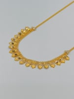 عقد ياسمينة ذهب عيار 21