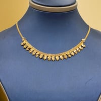 عقد ياسمينة ذهب عيار 21