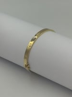 اسوارة تصميم عالمي ذهب عيار 18