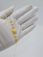 اسوارة كرسي جابر ذهب عيار 21