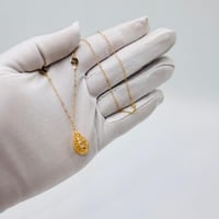 عقد ذهب عيار 21