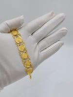 اسوارة جنيهات ذهب عيار 21