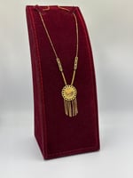 سبحة جنيهات ذهب عيار 21