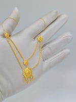 عقد كرسي جابر ذهب عيار 21