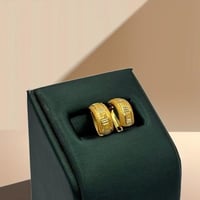 حلق ذهب عيار 18