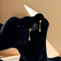 حلق ذهب عيار 21