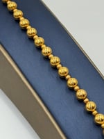 اسوارة كرات ذهب عيار 21