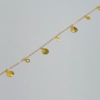 خلخال ذهب عيار 21