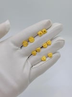 rحلق ذهب عيار 18