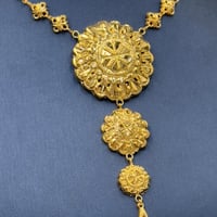 عقد كرسي جابر ذهب عيار 21