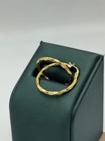 حلق ذهب عيار 18