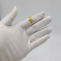 خاتم قلب ذهب عيار 21