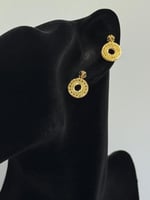 حلق ذهب عيار 21