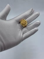 خاتم ذهب عيار 21