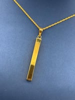 عقد ذهب عيار 21