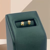 حلق ذهب عيار 18