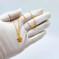 عقد ذهب عيار 21