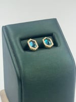 حلق الماس عيار 18