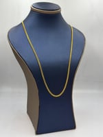 سلسال جنزير ذهب عيار 21