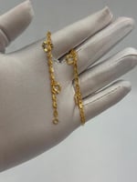 اسوارة حلبي ذهب عيار 21