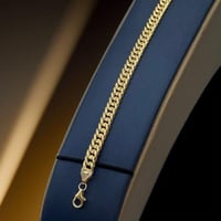 اسوارة جنزير ذهب عيار 18