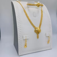 طقم ذهب عيار 21