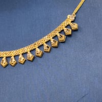 عقد ياسمينة ذهب عيار 21