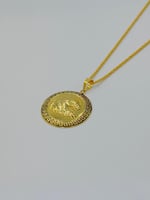 عقد صقر ذهب عيار 18