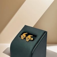 حلق ذهب عيار 21