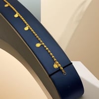 اسوارة جنيهات ذهب عيار 21