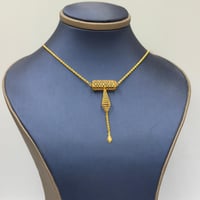 عقد ذهب عيار 21