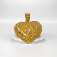 تعليقة قلب ذهب عيار 18