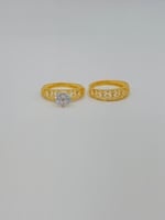 خاتم خطوبة ذهب عيار 21