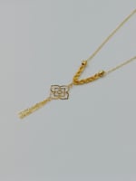 عقد ذهب عيار 21