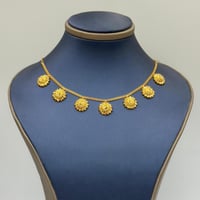 عقد ياسمينة جابر ذهب عيار 21