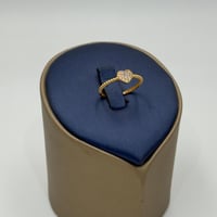 خاتم قلب ذهب عيار 21