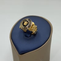 خاتم تصميم عالمي ذهب عيار 18