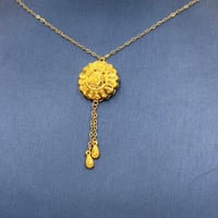 عقد كرسي جابر ذهب عيار 21