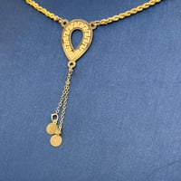 عقد ذهب عيار 21