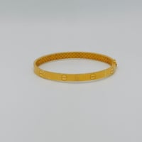 اسوارة تصميم عالمي ذهب عيار 21