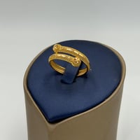 خاتم ثعبان ذهب عيار 21