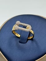 خاتم تصميم عالمي ذهب عيار 18