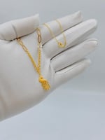 عقد ذهب عيار 21