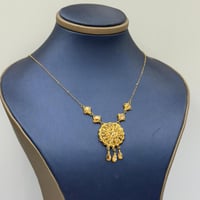 عقد كرسي جابر ذهب عيار 21